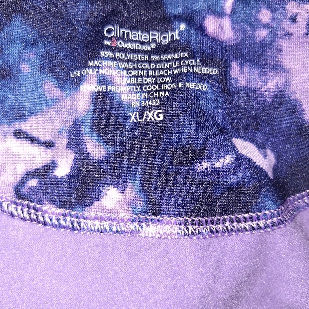 Purple Relaxed Long Sleeve Shirt - Picture 5 of 5
